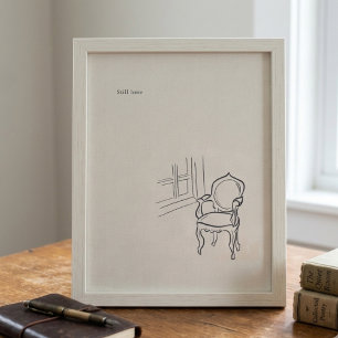 Introvert Solitude Thuis Kantoor Muur Kunst Poster