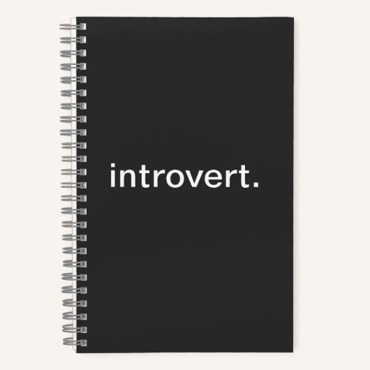 Introvert spiraal Notitieboeken (Voorkant)