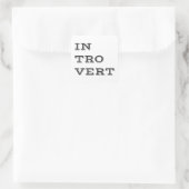 Introvert Stickers (Tas)