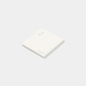 Introvert Stil Eenzaamheid Minimalist Bladwijzer Post-it® Notes (Schuin)