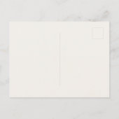 Introvert Stille Afzondering Aangepaste Correspond Briefkaart (Achterkant)