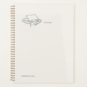 Introvert Stille Eenzaamheid Cadeau Planner (Voorkant)