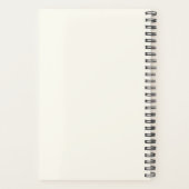 Introvert Stilte Solitude Minimaal Lijn Kunst Plan Planner (Achterkant)