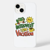 Introvert Sunshine Break Case-Mate iPhone Case (Achterkant)