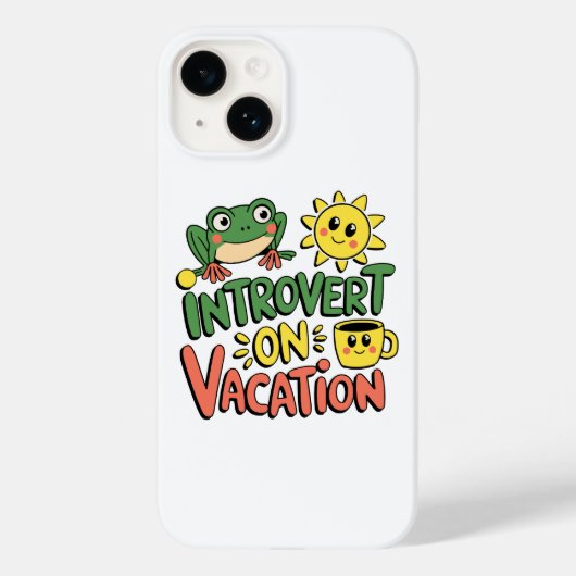 Introvert Sunshine Break Case-Mate iPhone Case (Achterkant)
