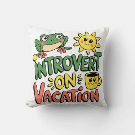 Introvert Sunshine Break Kussen