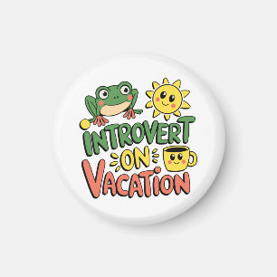 Introvert Sunshine Break Magneet
