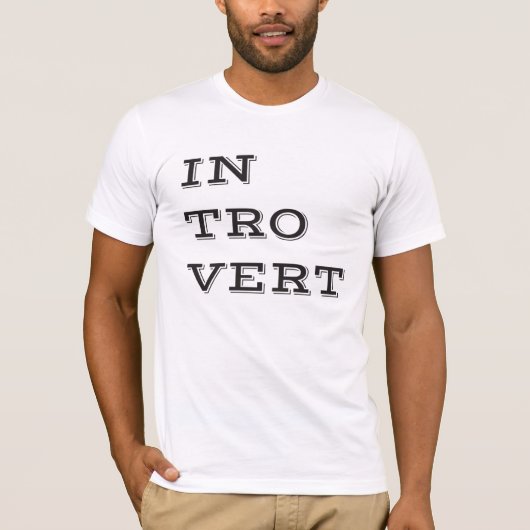 Introvert T-shirt (Voorkant)