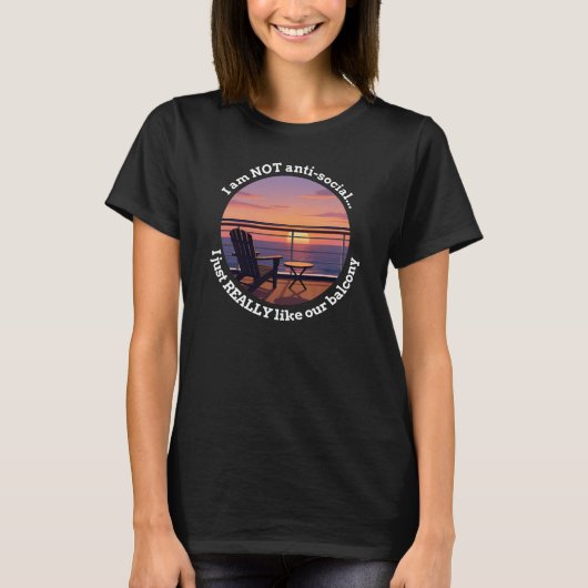 Introvert T-shirt voor Echteparen "Ik Hou Echt van (Voorkant)