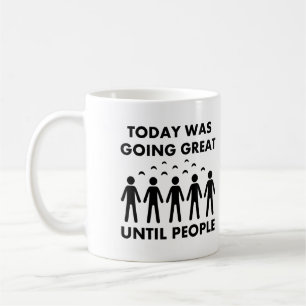 Introvert tot mensen Fungerend Mug of Travel Mug Koffiemok