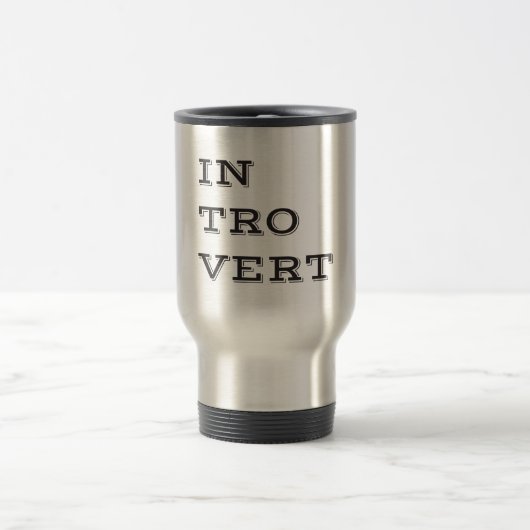 Introvert Travel Mug Reisbeker (Center)