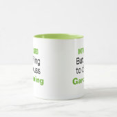 Introvert tuinieren Grappige quotes Mok (Midden)