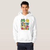 Introvert Vacation Mode Mannen korte mouw Hoodie (Voorkant volledig)
