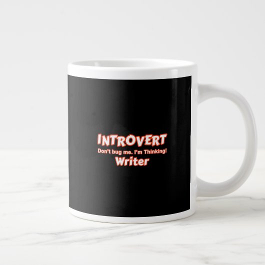 Introvert Writer Grote Koffiekop (Rechts)