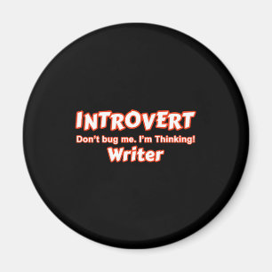 Introvert Writer Magneet