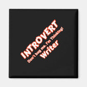 Introvert Writer Magneet (Voorkant)