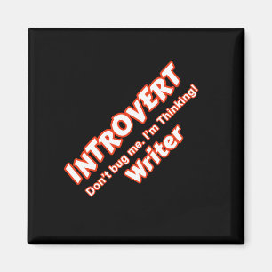 Introvert Writer Magneet