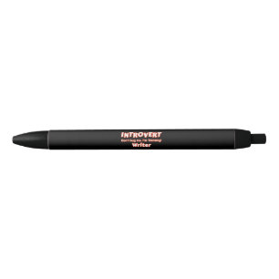 Introvert Writer Zwarte Inkt Pen