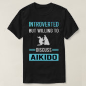 Introverte Aikido T-shirt (Design voorkant)
