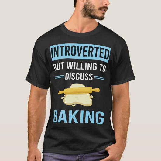 Introverte bakbakker t-shirt (Voorkant)