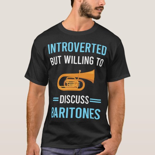 Introverte Bariton T-shirt (Voorkant)