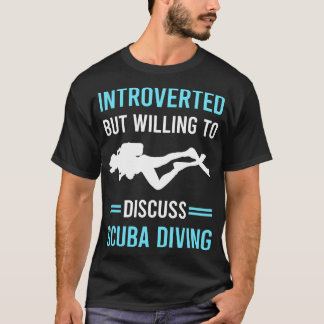 Introverte duikduiker t-shirt