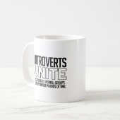 Introverte eenheid: Af en toe Koffiemok (Voorkant links)