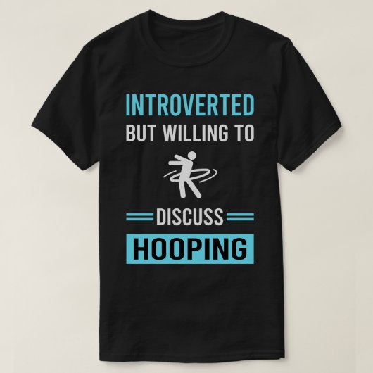 Introverte Hoop Hooper T-shirt (Design voorkant)
