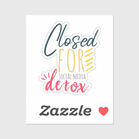 Introverte Humor Sticker (Vel)