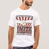 Introverte Introverts verenigt zich afzonderlijk i T-shirt (Voorkant)