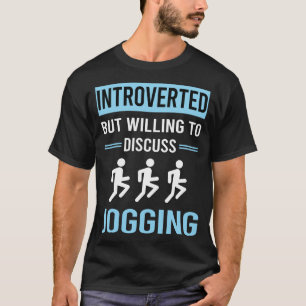 Introverte Jogging Jogger T-shirt
