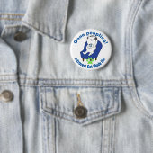 Introverte Kat Ronde Button 5,7 Cm (In situ)