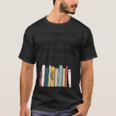 Introverte KOTLC Boekenreeks Fan Sophie Foster Fa T-shirt (Voorkant)