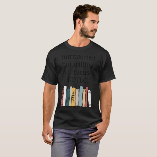 Introverte KOTLC Boekenreeks Fan Sophie Foster Fa T-shirt (Voorkant volledig)