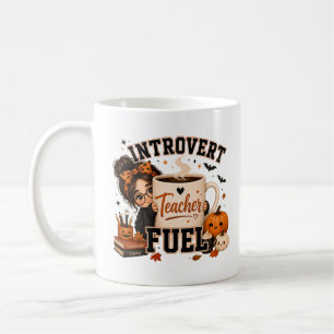 Introverte Leraar Energie Halloween Koffiemok