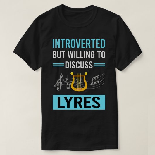 Introverte lier t-shirt (Design voorkant)