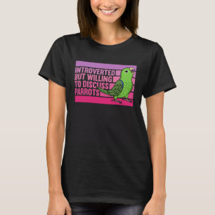 Introverte maar papegaaien Groene Parrotlet 1 T-shirt