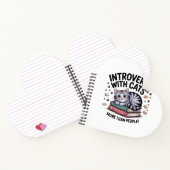 INTROVERTE MENSEN MET KATTEN: MEER DAN MENSEN! NOTITIEBOEK (Binnen)