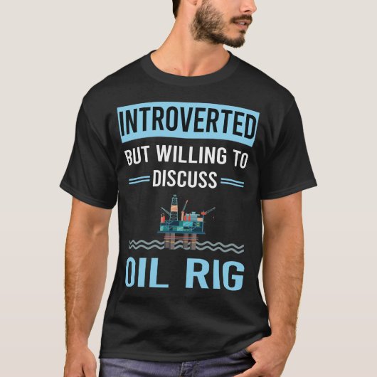 Introverte oliebooreiland Roughneck Offshore T-shirt (Voorkant)
