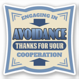 Introverte persoonlijkheid INTJ antisociale eenlin Sticker