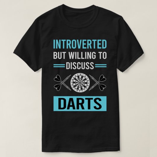 Introverte pijlen t-shirt (Design voorkant)