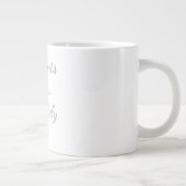 Introverte verenigen zich apart spoken grote koffiekop (Rechts)