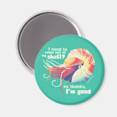 Introvertebrate nautilus-magneet magneet (Voorkant / Achterkant)