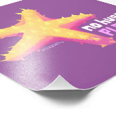 Introvertebrate zeester geen knuffels - kleine kun foto afdruk (Hoek)