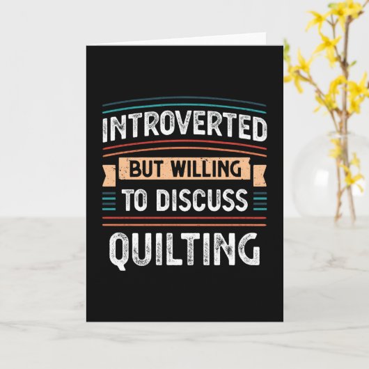 Introverted bereidt om het Killen te bespreken Kaart (Gele Bloem)