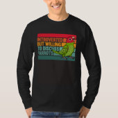 Introverted But Parrots Cherry headed Conure T-shirt (Voorkant)