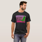 Introverted But Parrots Male Eclectus T-shirt (Voorkant volledig)