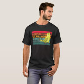 Introverted But Parrots Yellow Indian Ringneck T-shirt (Voorkant volledig)