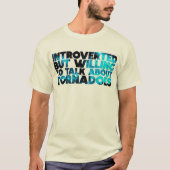 Introverted but Tornadoes T-shirt (Voorkant)