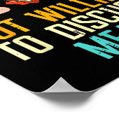 Introverted But Willing Discuss Meat Bbq Barbecue Poster (Hoek)